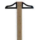 Regla T de Madera con Acrílico graduada en cm. (91cm)
