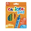 Crayones Carioca Baby 8 Colores
