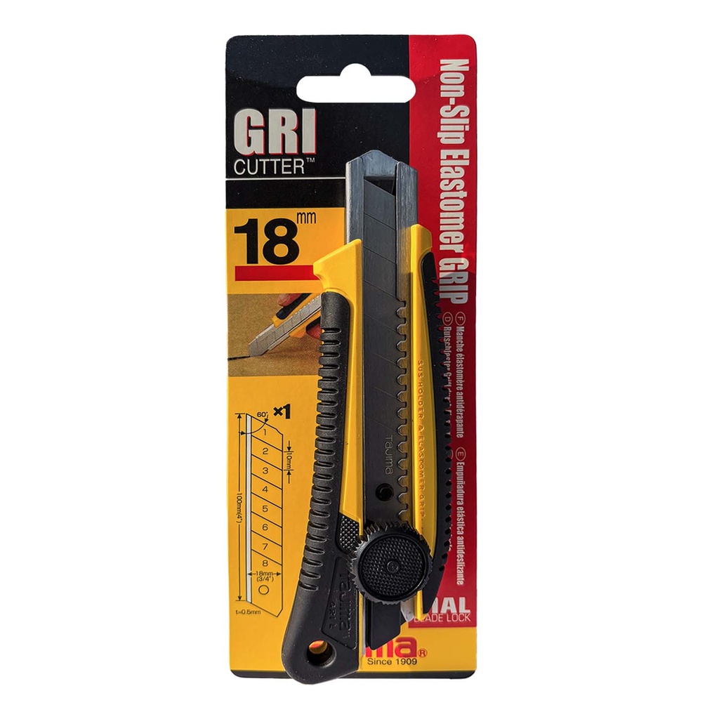 Cuchillo Cartonero Tajima 18mm Uso Industrial