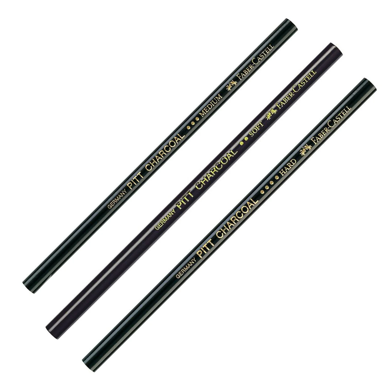 [117400] Lápiz Carboncillo Faber-Castell Pitt Charcoal 2907 (Medio)
