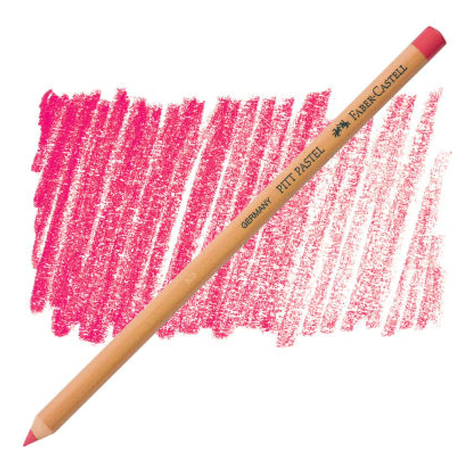 [112224] Lápiz Faber-Castell Pitt Pastel Tonos Rosa (A124 Carmin rosa natural)