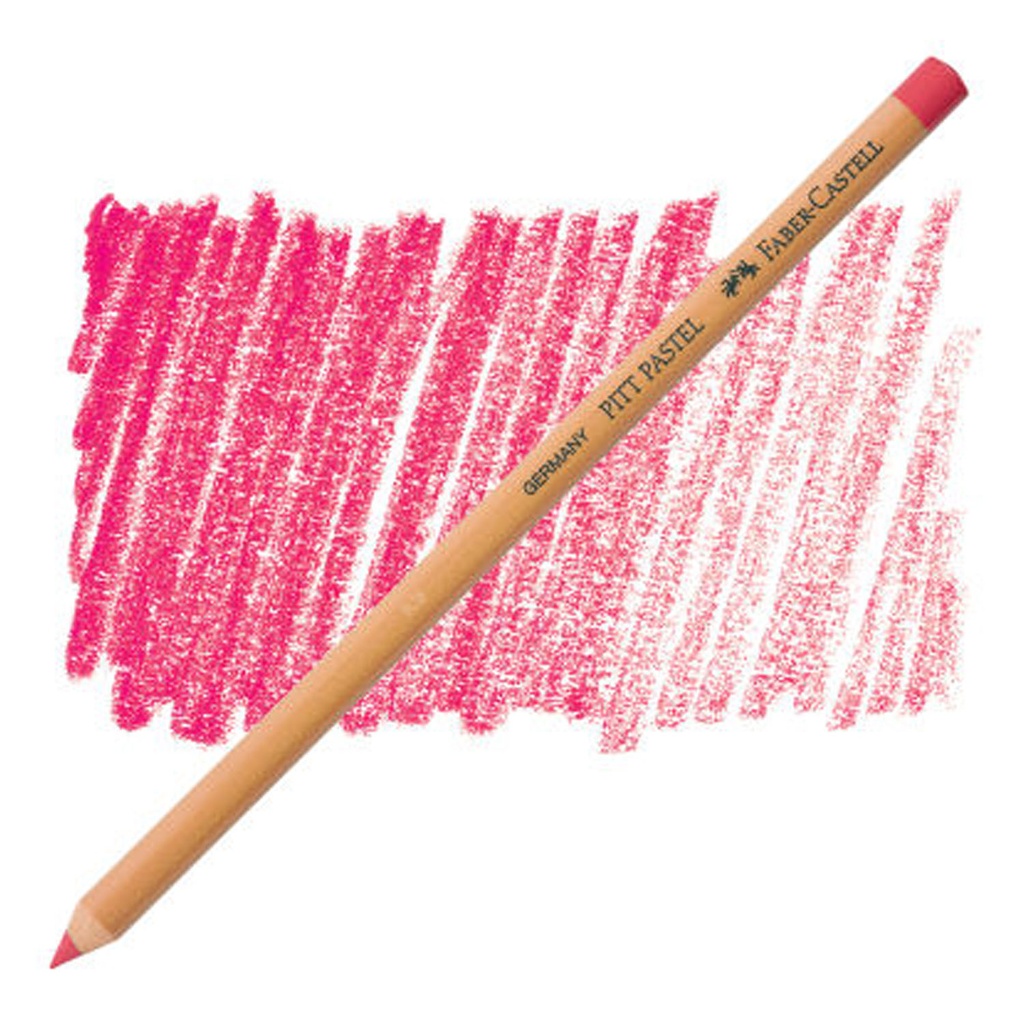 [112224] Lápiz Faber-Castell Pitt Pastel Tonos Rosa (A124 Carmin rosa natural)