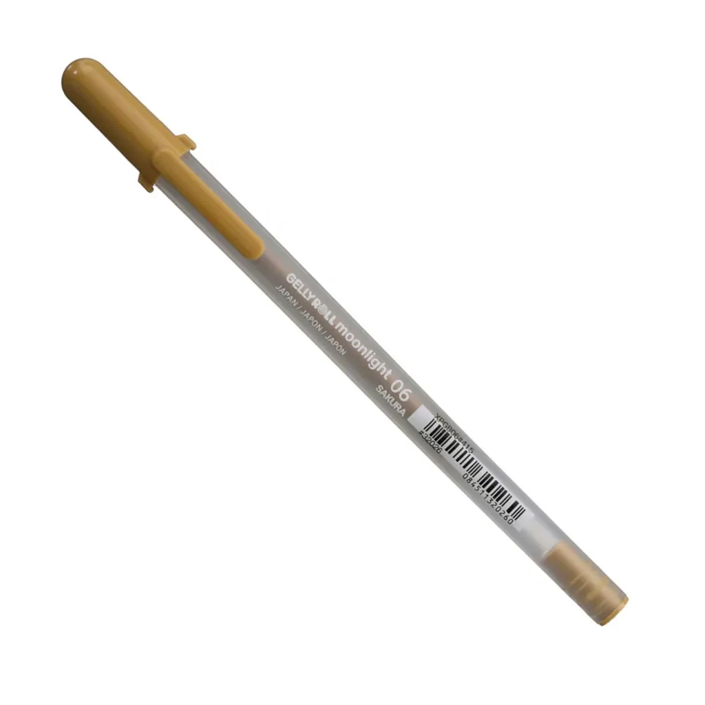 [XPGB06#415] Lápiz Gel Gelly Roll Sakura Moonlight (Amarillo Ocre)