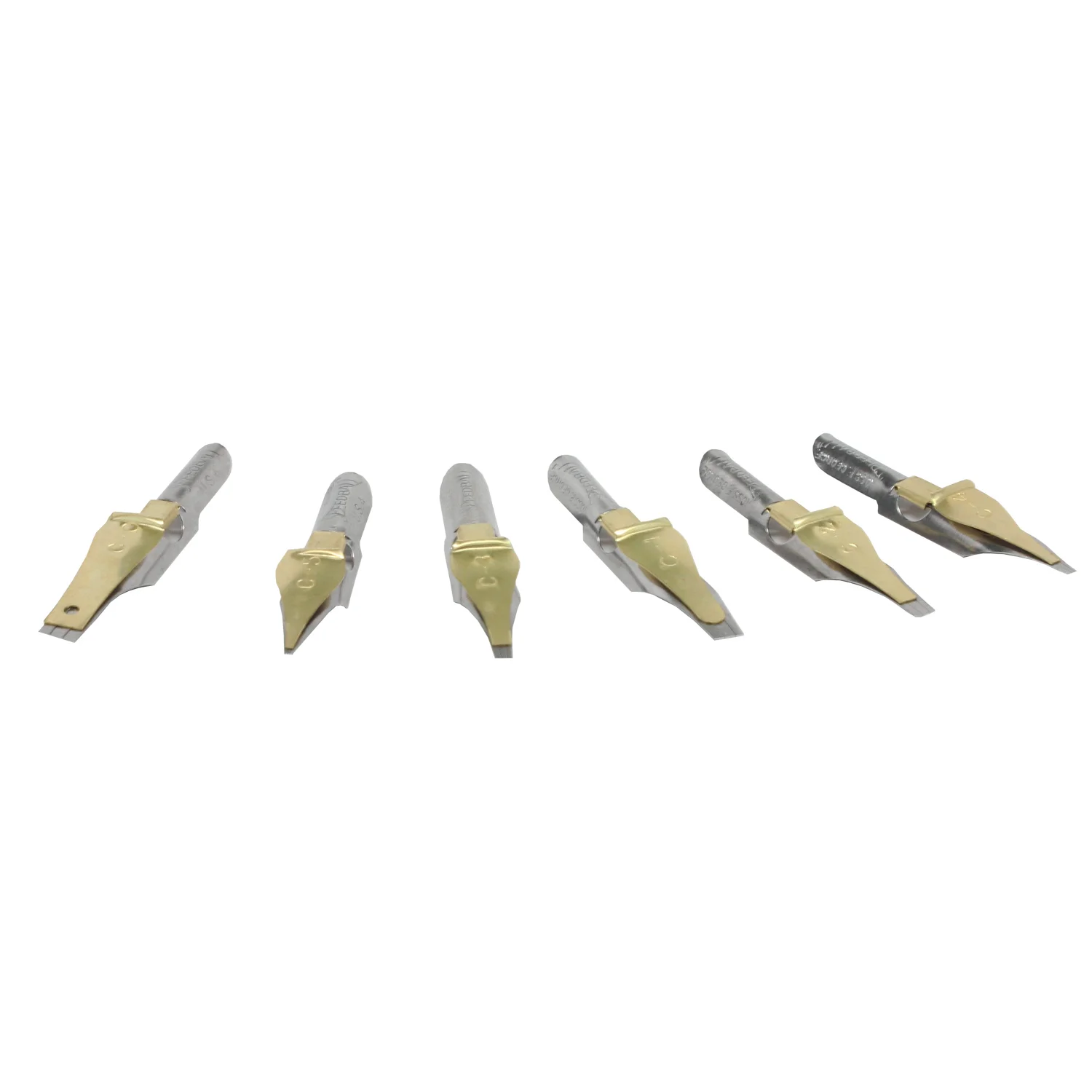 Set de plumillas caligráficas tipo "C" punta oblicua Speedball