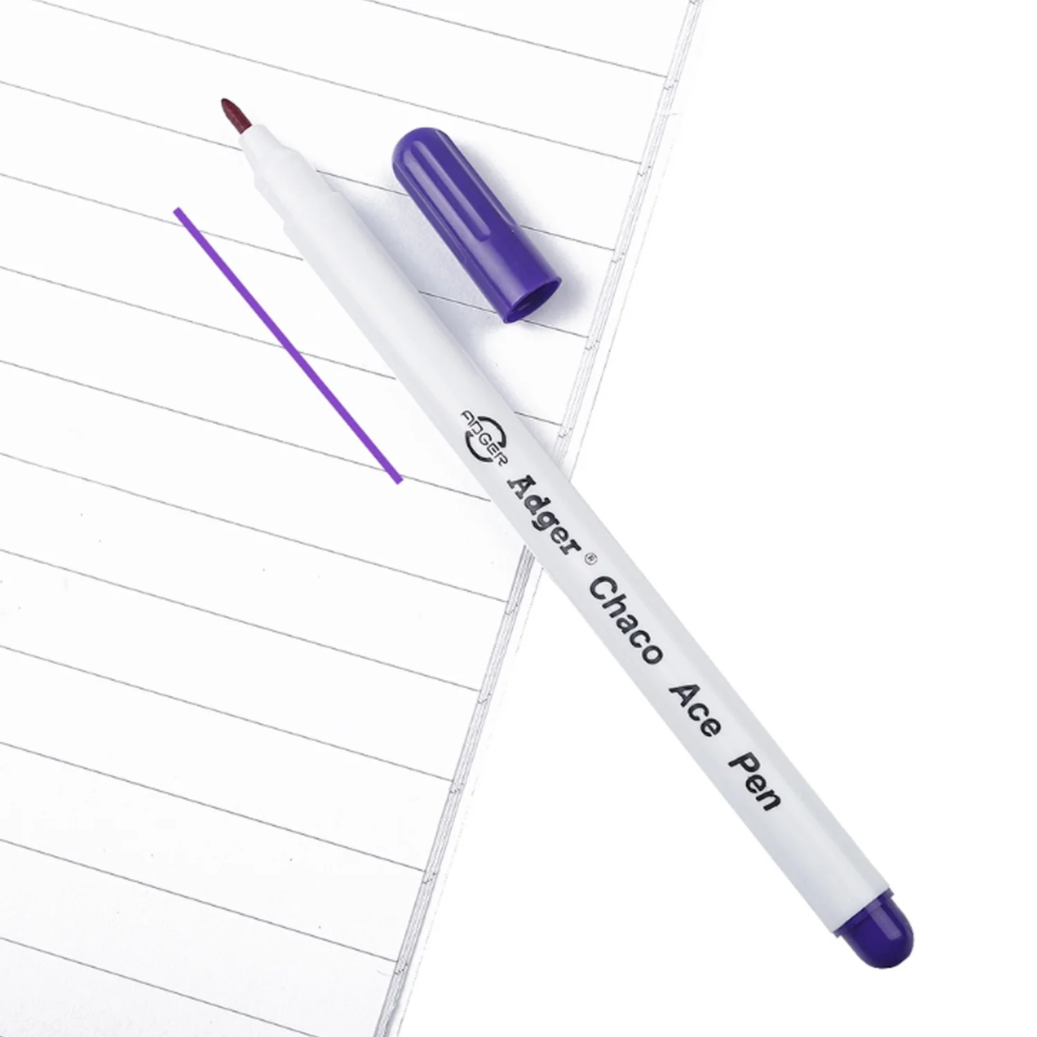 [MABOMO] Marcador Borrable para Tela (Morado)
