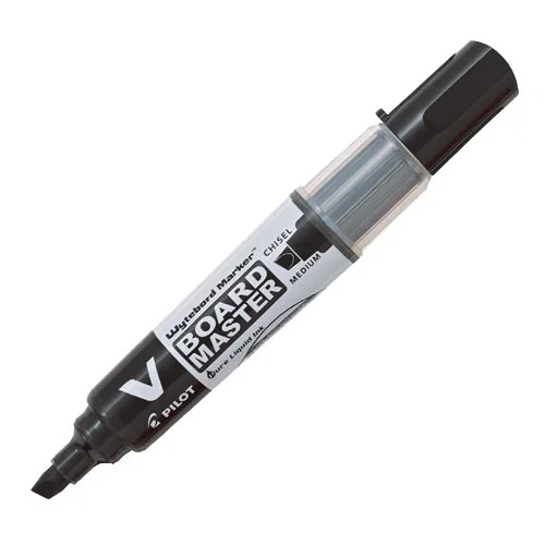 [WBMAVBMMCR] Marcador para pizarra biselado V Board Master Pilot (Rojo)
