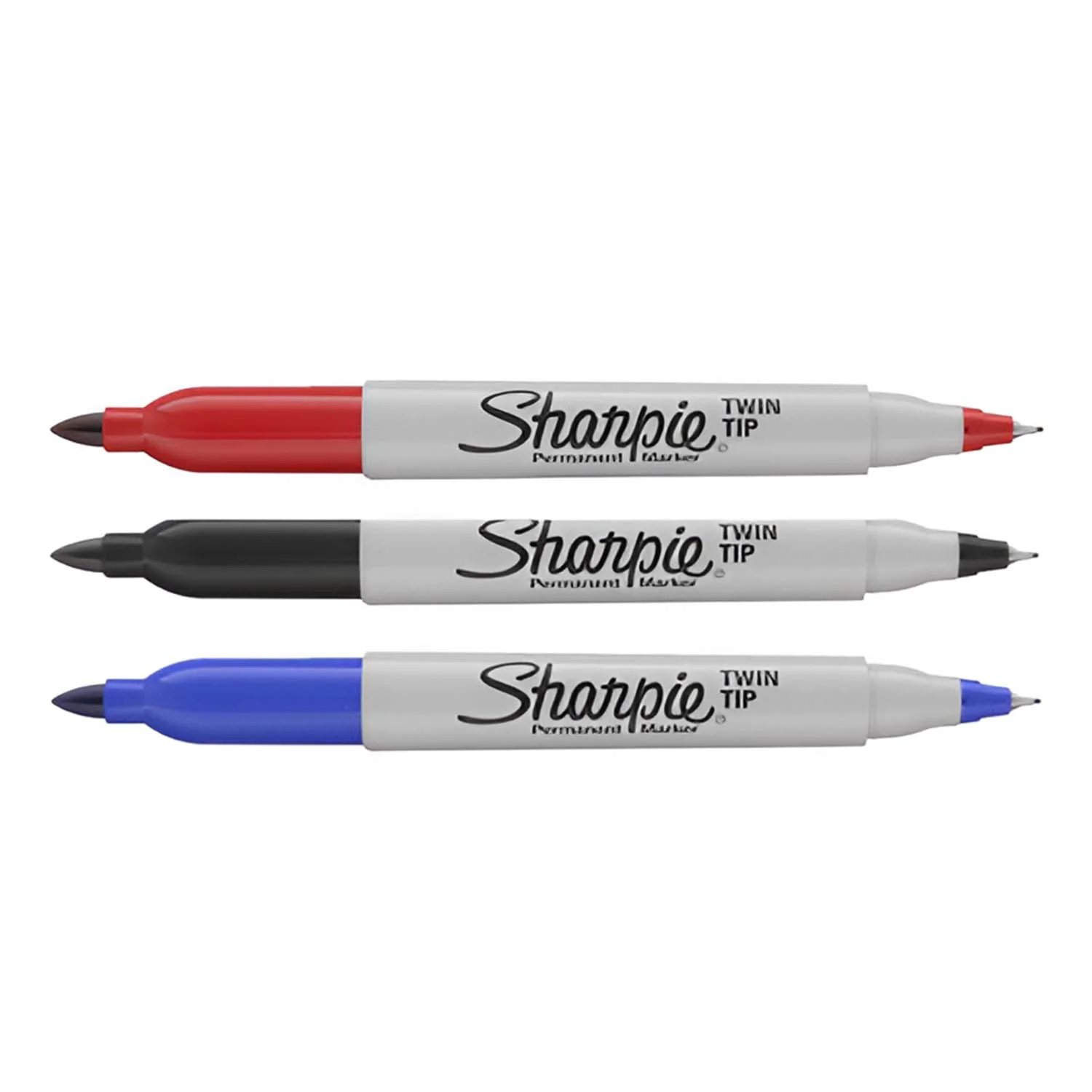 [1805636] Marcador Permanente Doble Punta Sharpie (1ud) (Rojo)