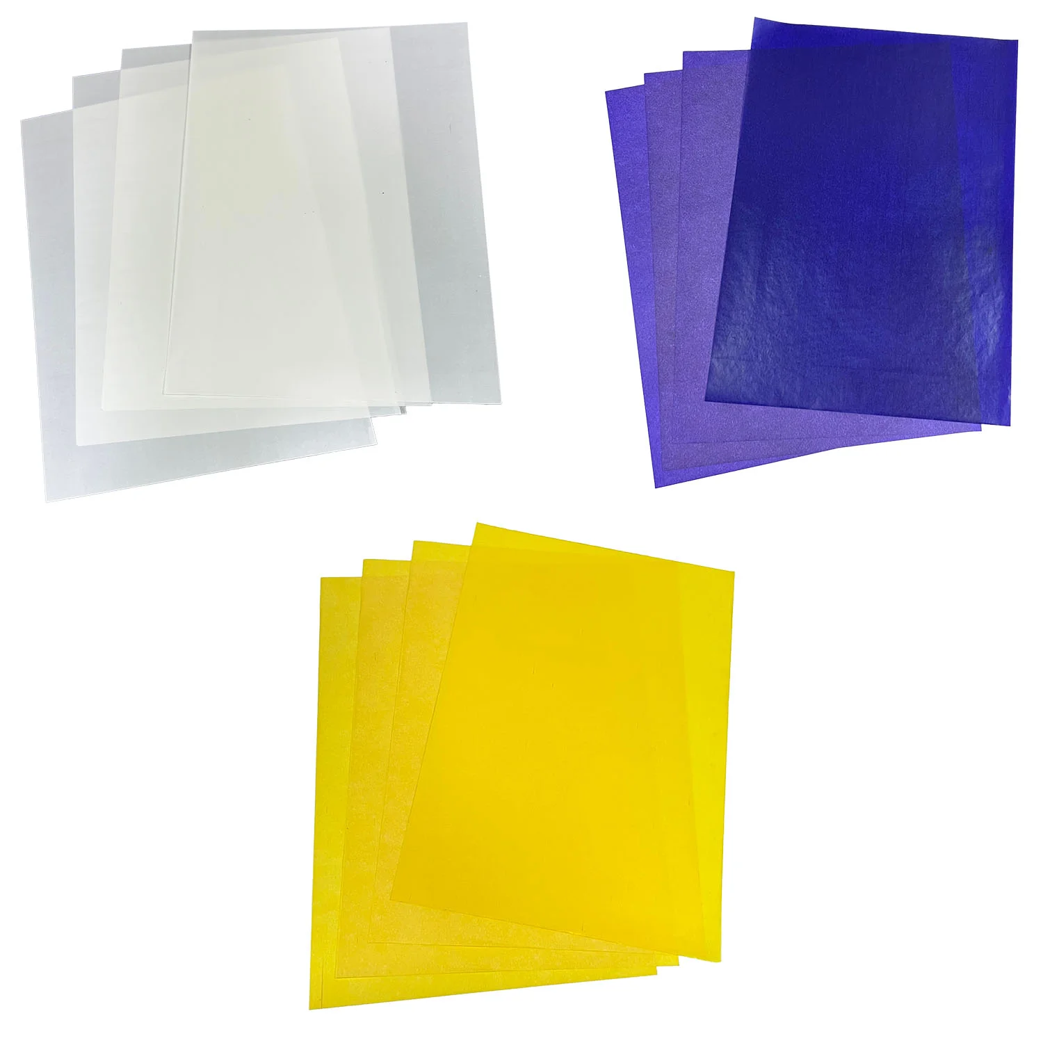 [#10104] Papel Calco A4 de Color (1Und) (Amarillo)
