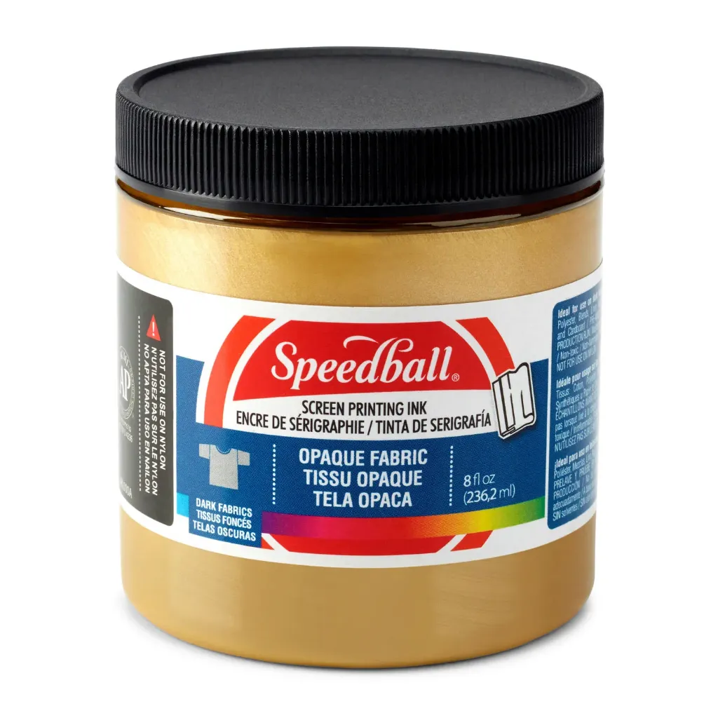 Pintura Serigráfica para TELAS OSCURAS Speedball 236ml