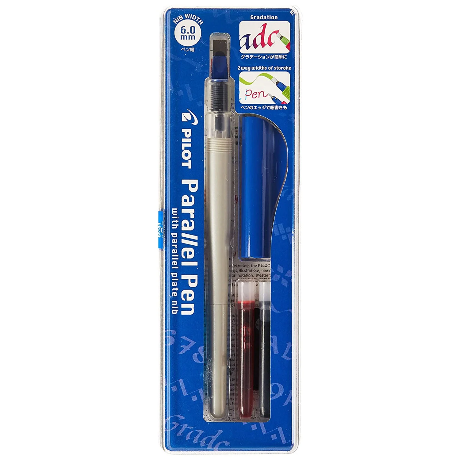 [FP360SS] Pluma caligráfica Pilot Parallel (6.0mm)