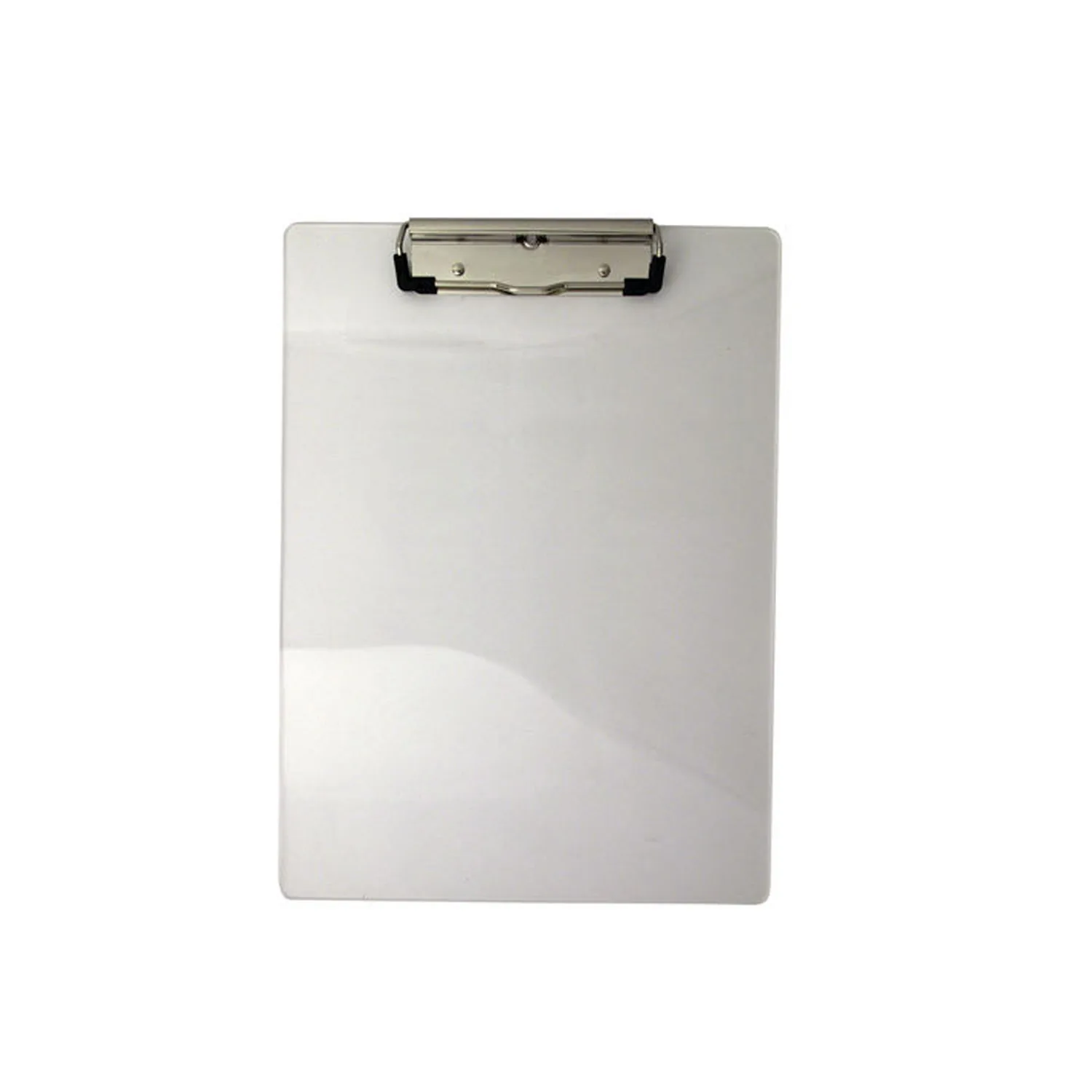 [401-FC] Anotador De Acrílico Hand Incoloro Apretador Plano (Oficio)