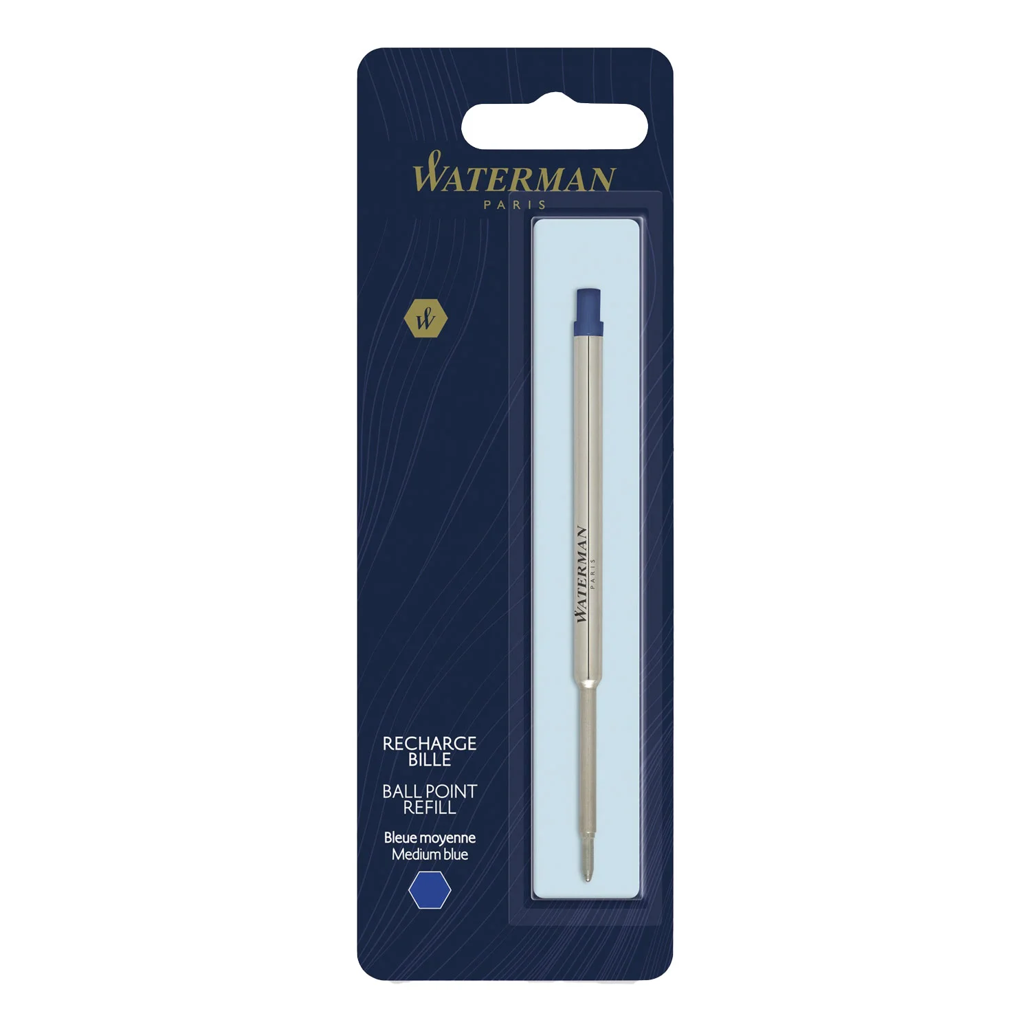 [S0944490] Repuestos (M) Para Bolígrafo Waterman (Azul)
