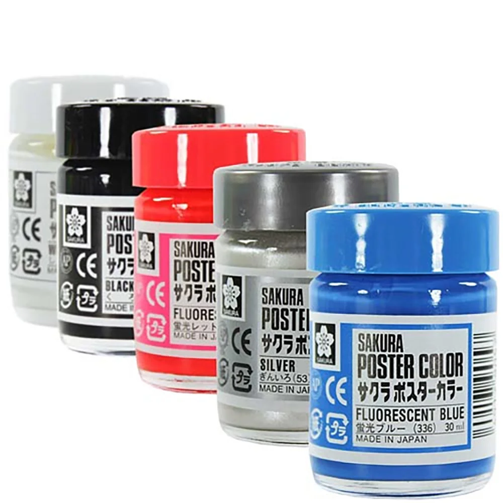 Témpera Profesional Poster Color Sakura 30ml