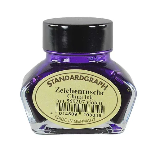 [560202] Tinta China Standardgraph 30ml Para Plumillas (Rojo)