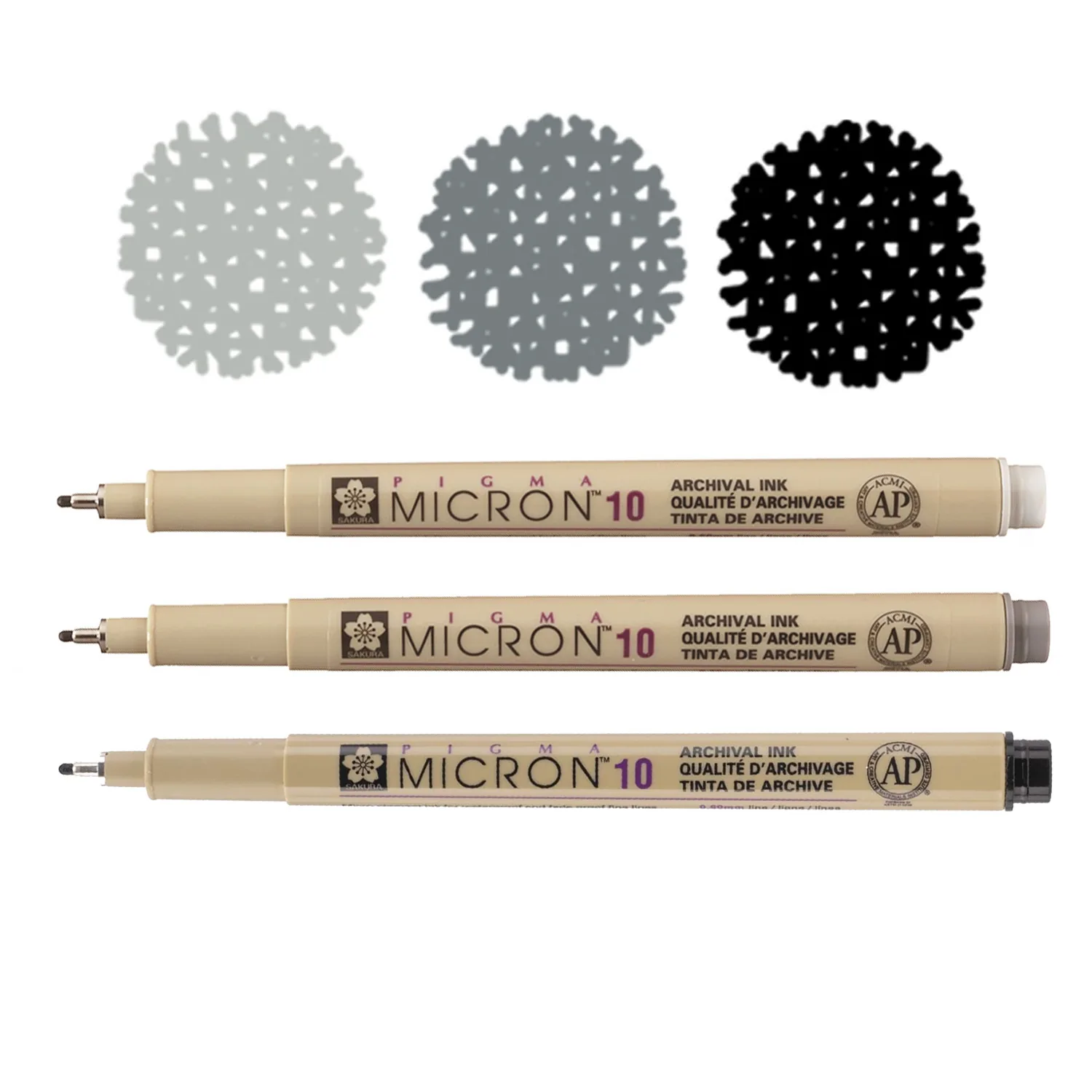 [XSDK10#49] Tiralínea Pigma Micron Sakura 1.0mm (Negro)