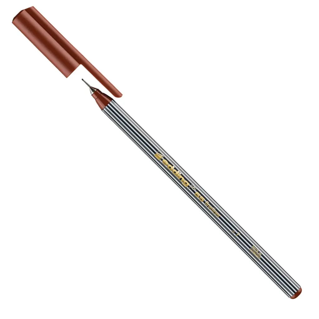 [4-55007] Tiralíneas E-55 Edding 0.3mm (Café)