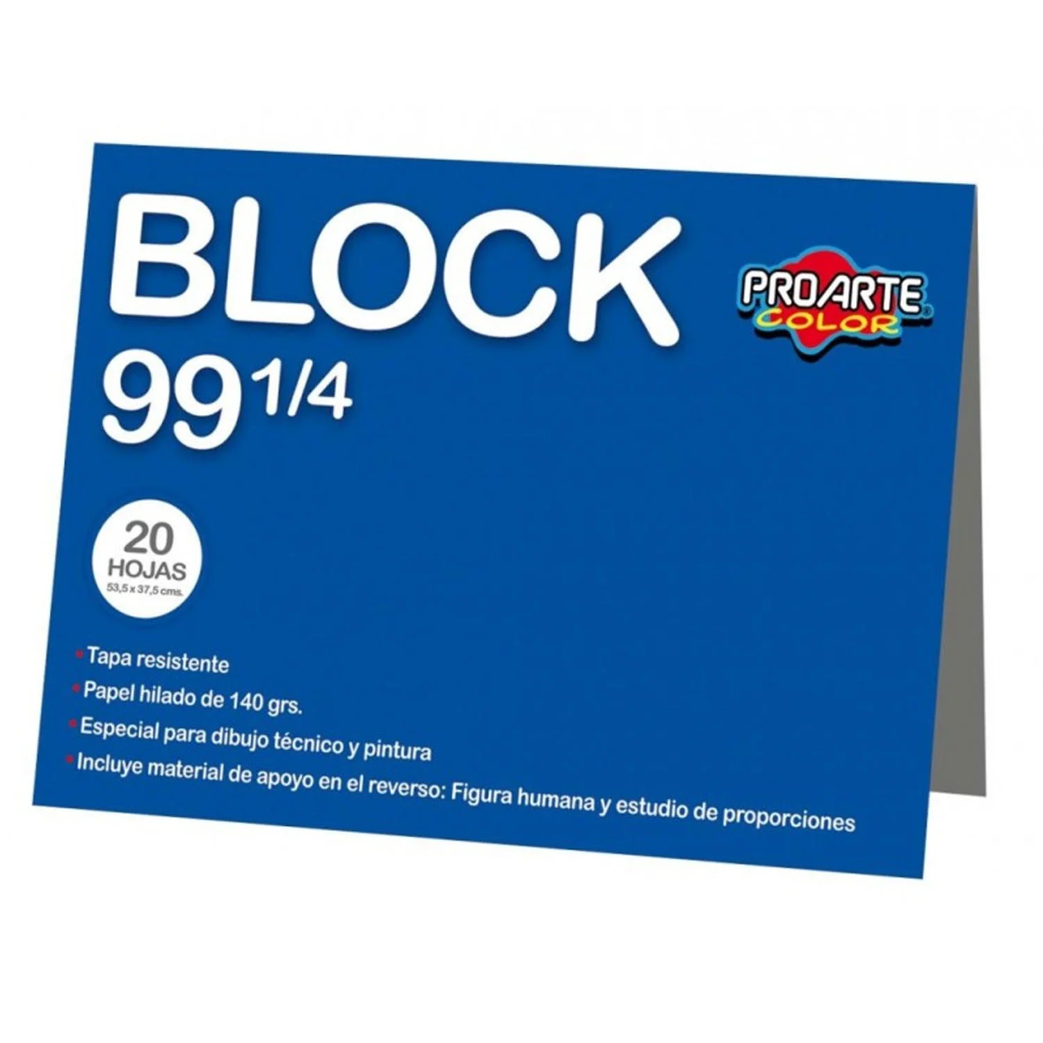 [13002-8] Block de Dibujo Proarte N°99 1/4 Pliego