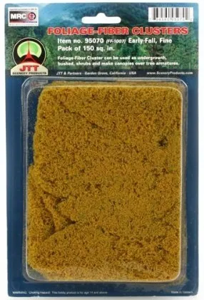 Follajes de fibra fina 150pulg cuadradas variedad de colores