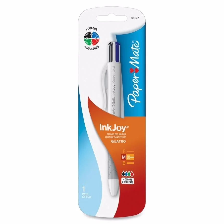 [G1867117] Bolígrafo punta media InkJoy Quatro 4 colores en 1