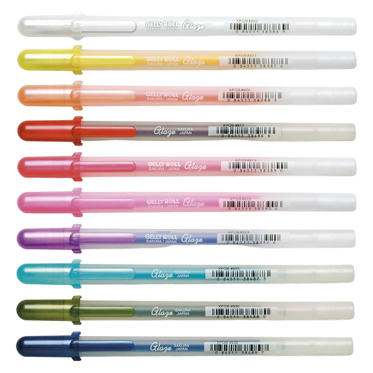 [XPGB#819] Lápiz Gel Gelly Roll Sakura Glaze (Rojo)