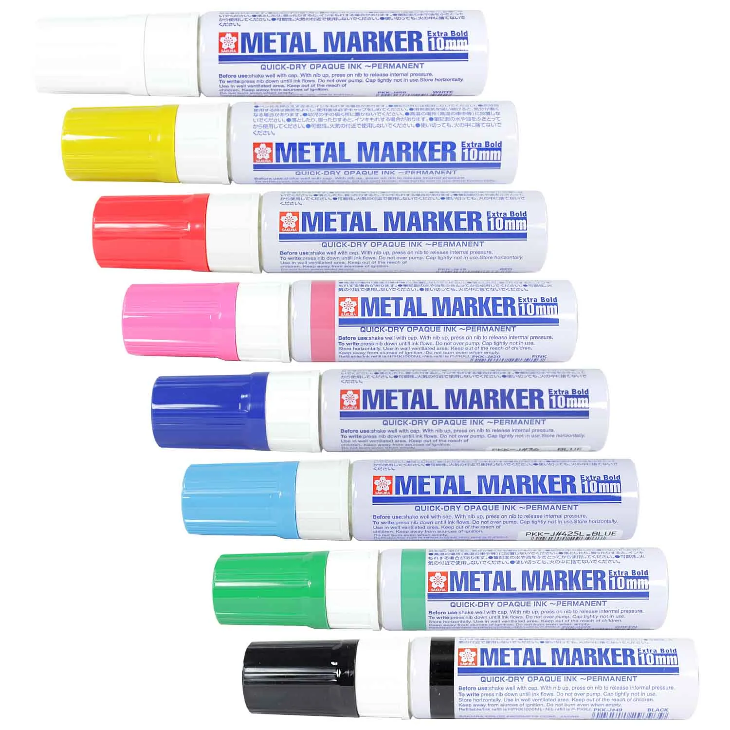 [PKK-J#19] Marcador Metal Marker Sakura (10mm) (Rojo)