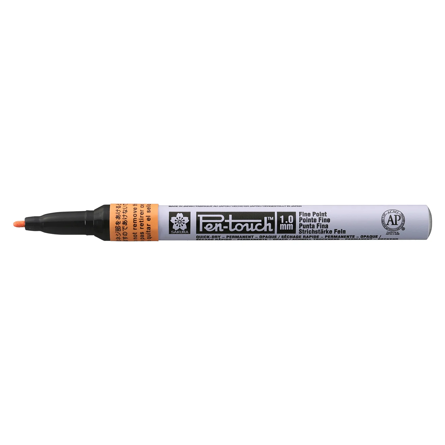 Marcador Permanente Pen Touch Sakura Fino 1.0mm