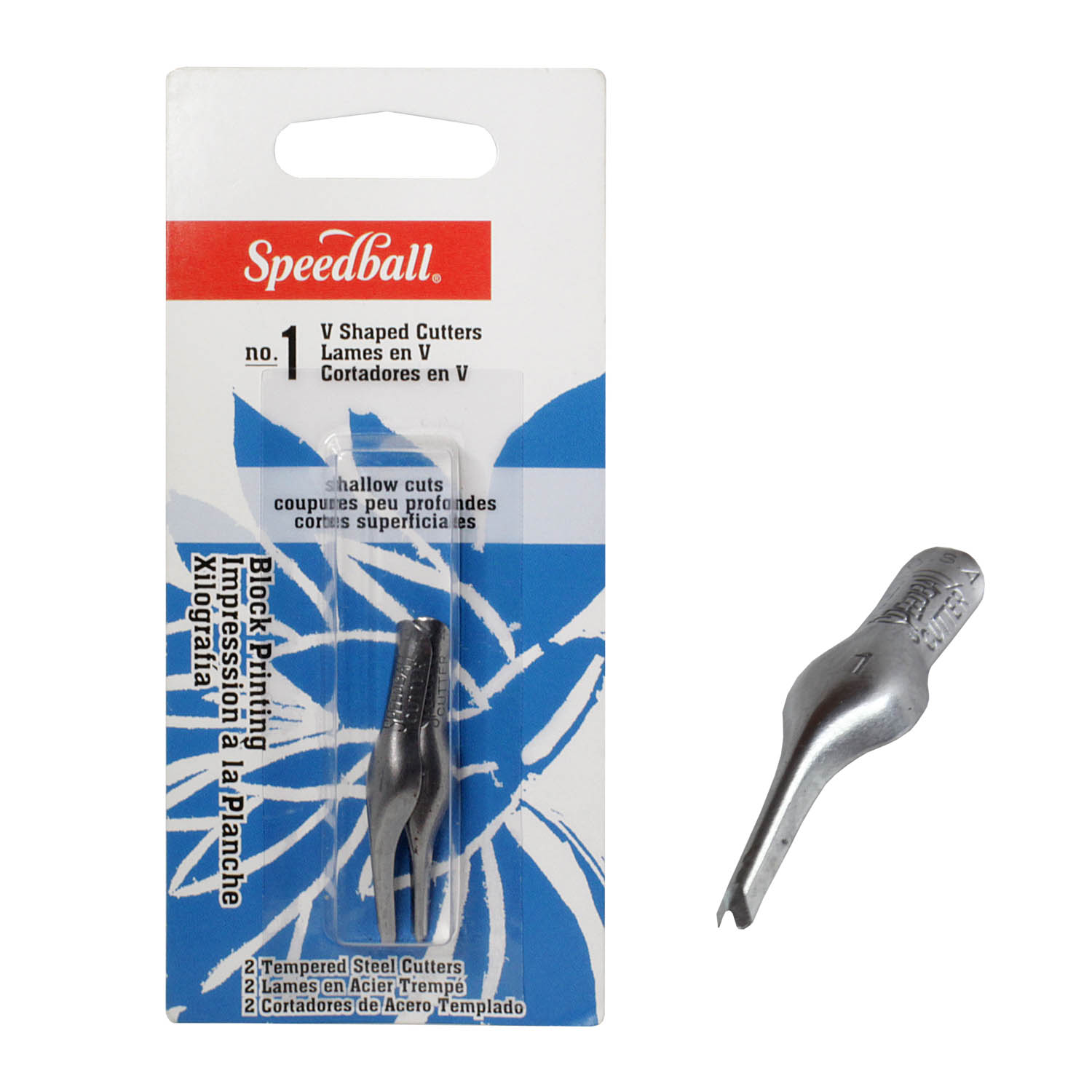 Gubias para linóleo Speedball 2 unidades de 1 grosor