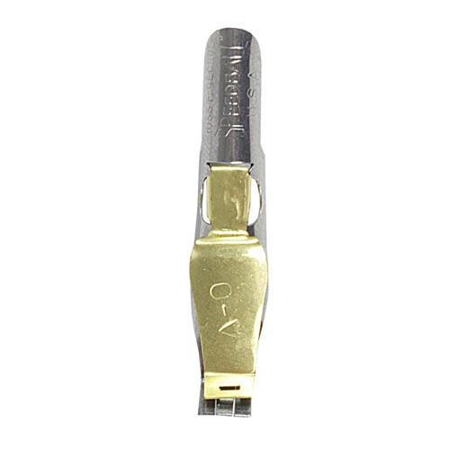 Plumillas &quot;A&quot; para caligrafía de punta cuadrada con retenedor Speedball