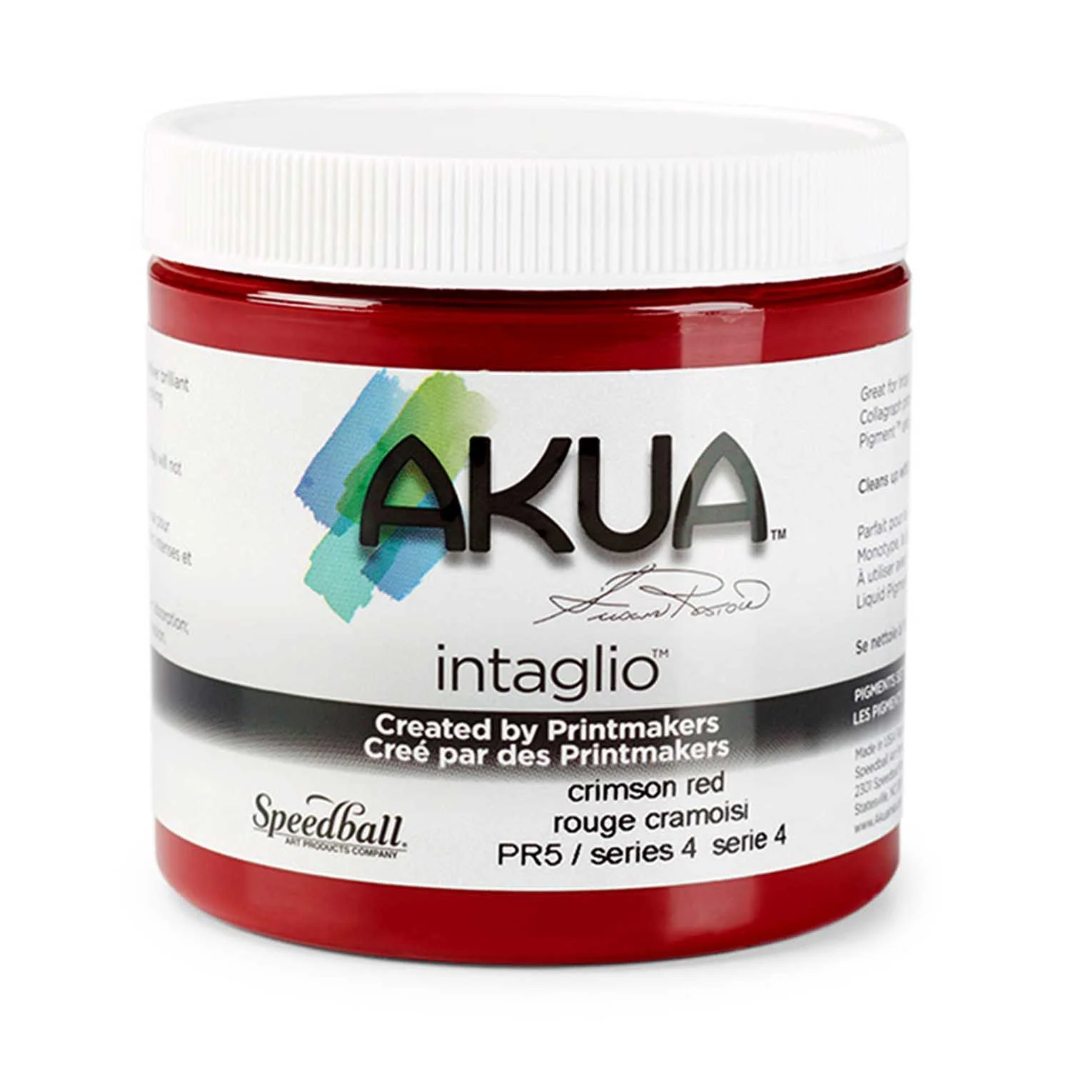 [IICR] Tinta Profesional para Grabado Akua Intaglio ink 236ml (Rojo Carmensi)