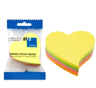 Notas Adhesivas Info 67X68mm 4 Colores Neon (200hj)