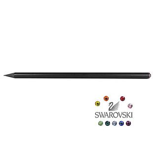 Lápiz grafito madera negra Standardgraph y cristal Swarovski 