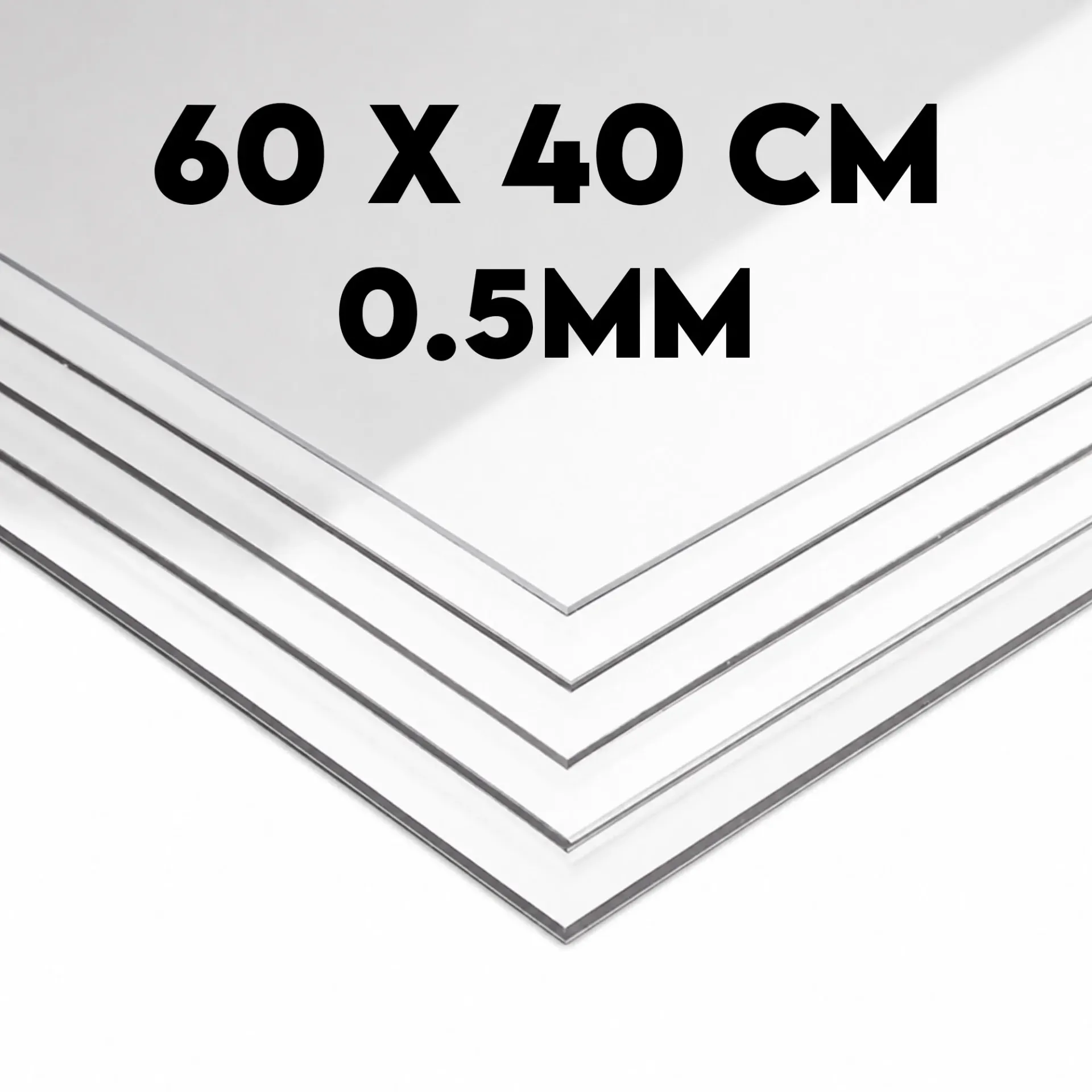 Mica Transparente PETG 60x40cm 0.5mm