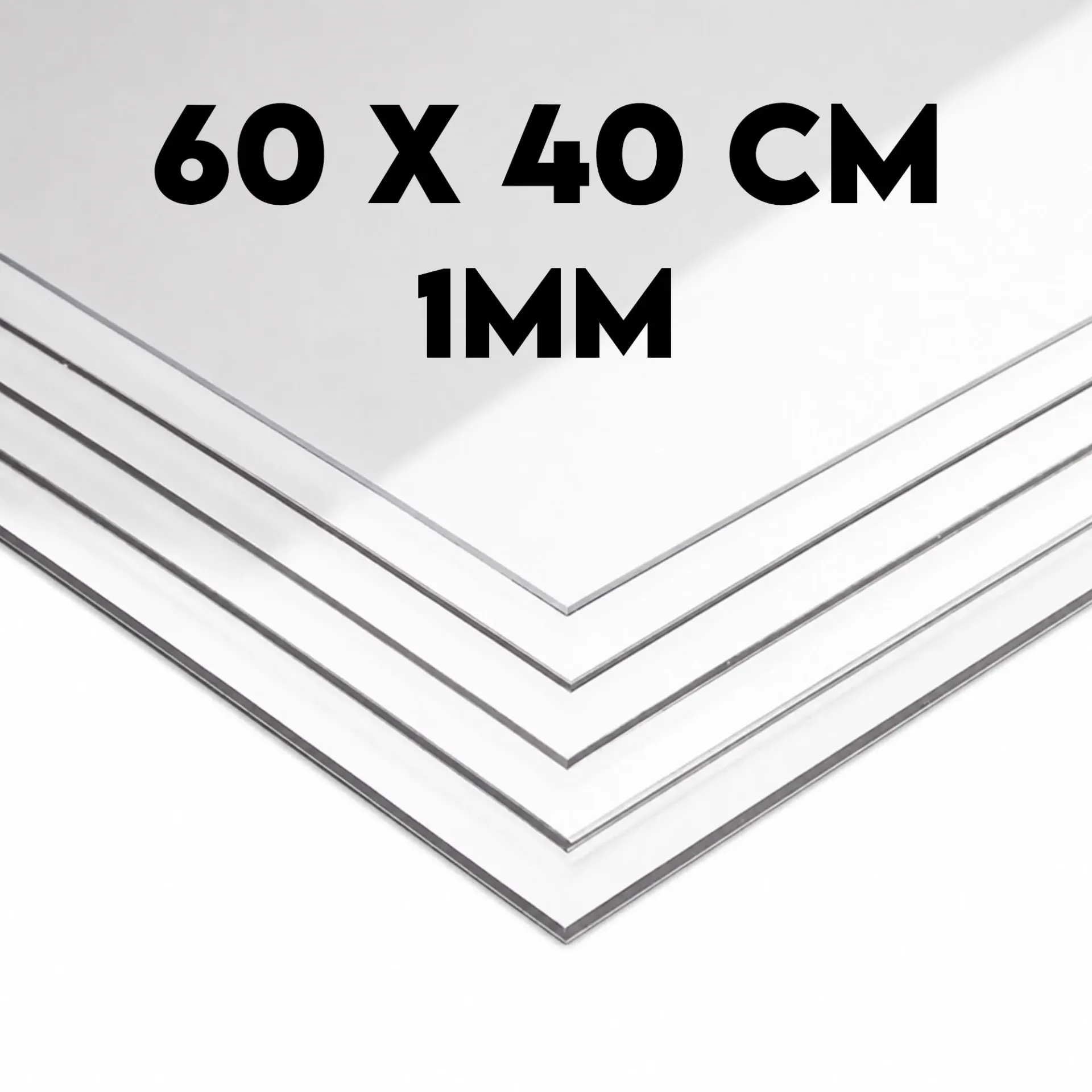 Mica Transparente PETG 60x40cm 1mm