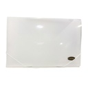 Carpeta Archivador Hand Transparente Con Elástico (Oficio)