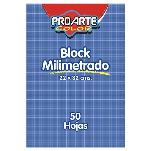 Block de Papel Milimetrado Proarte (50hjs)