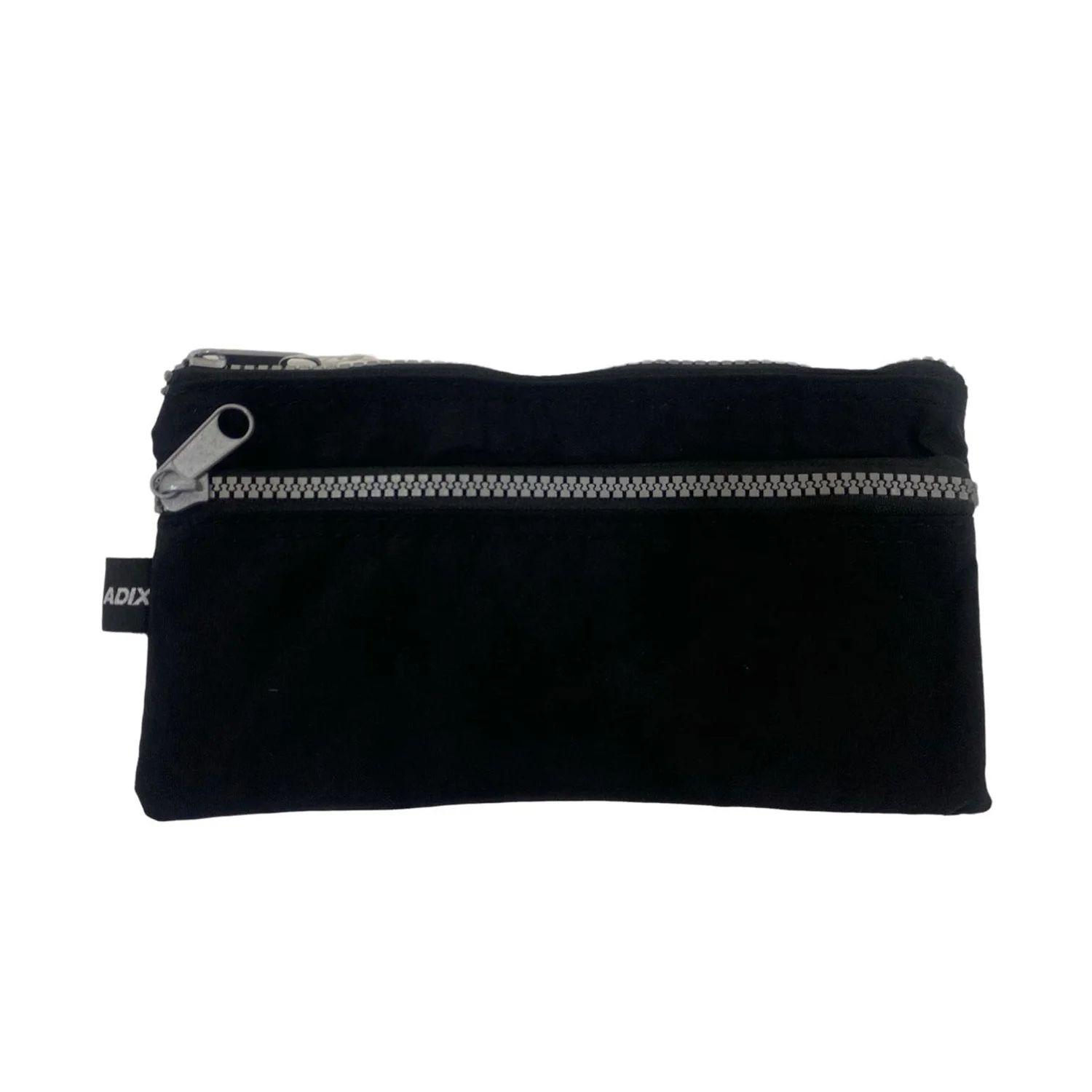 Estuche Escolar Adix Doble Cierre Negro