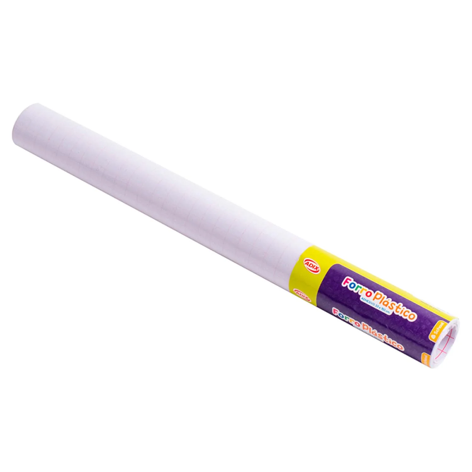 Forro Transparente Adhesivo Adix En Rollo 33cmx1.50mt