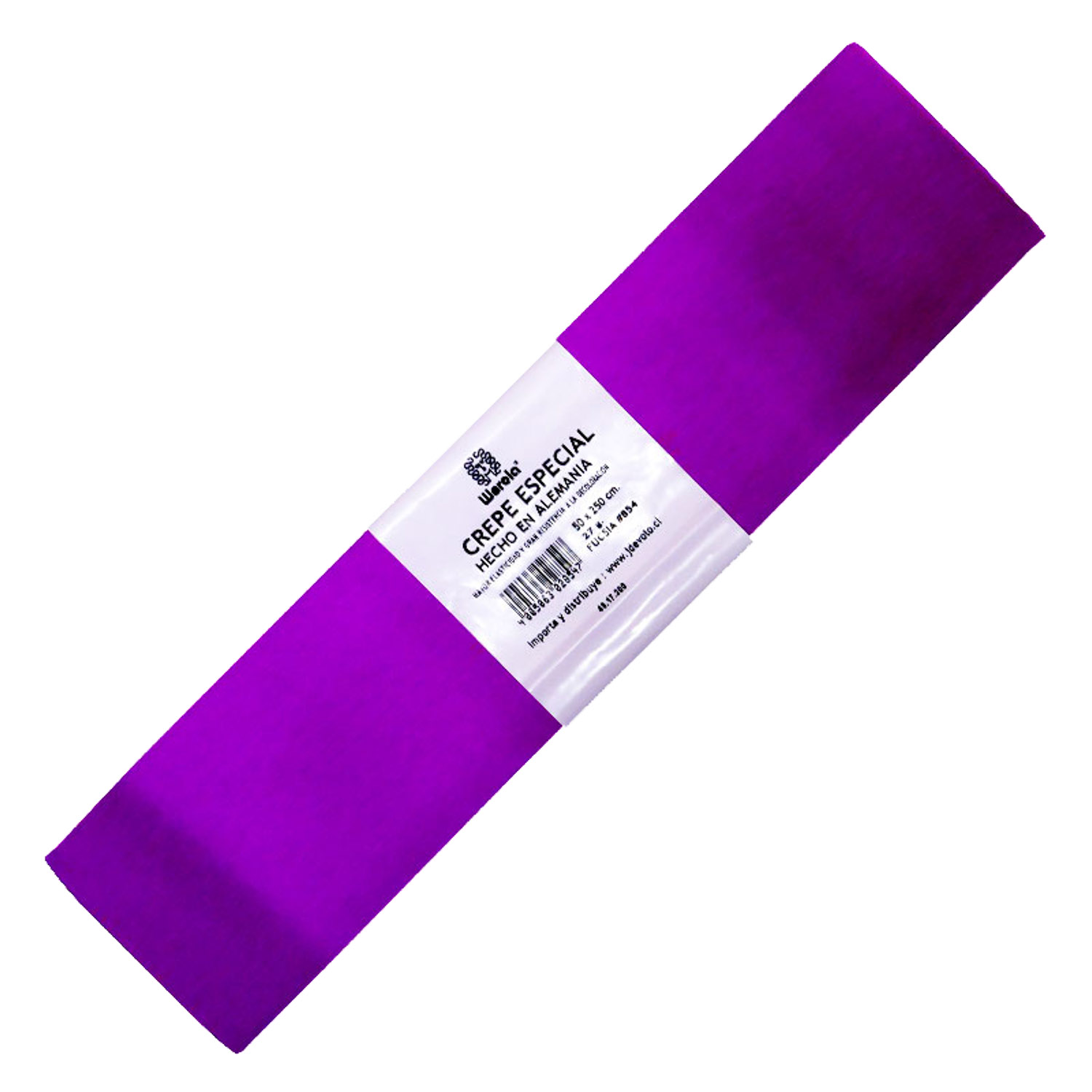 Papel Crepe Werola Importado 50x250cm