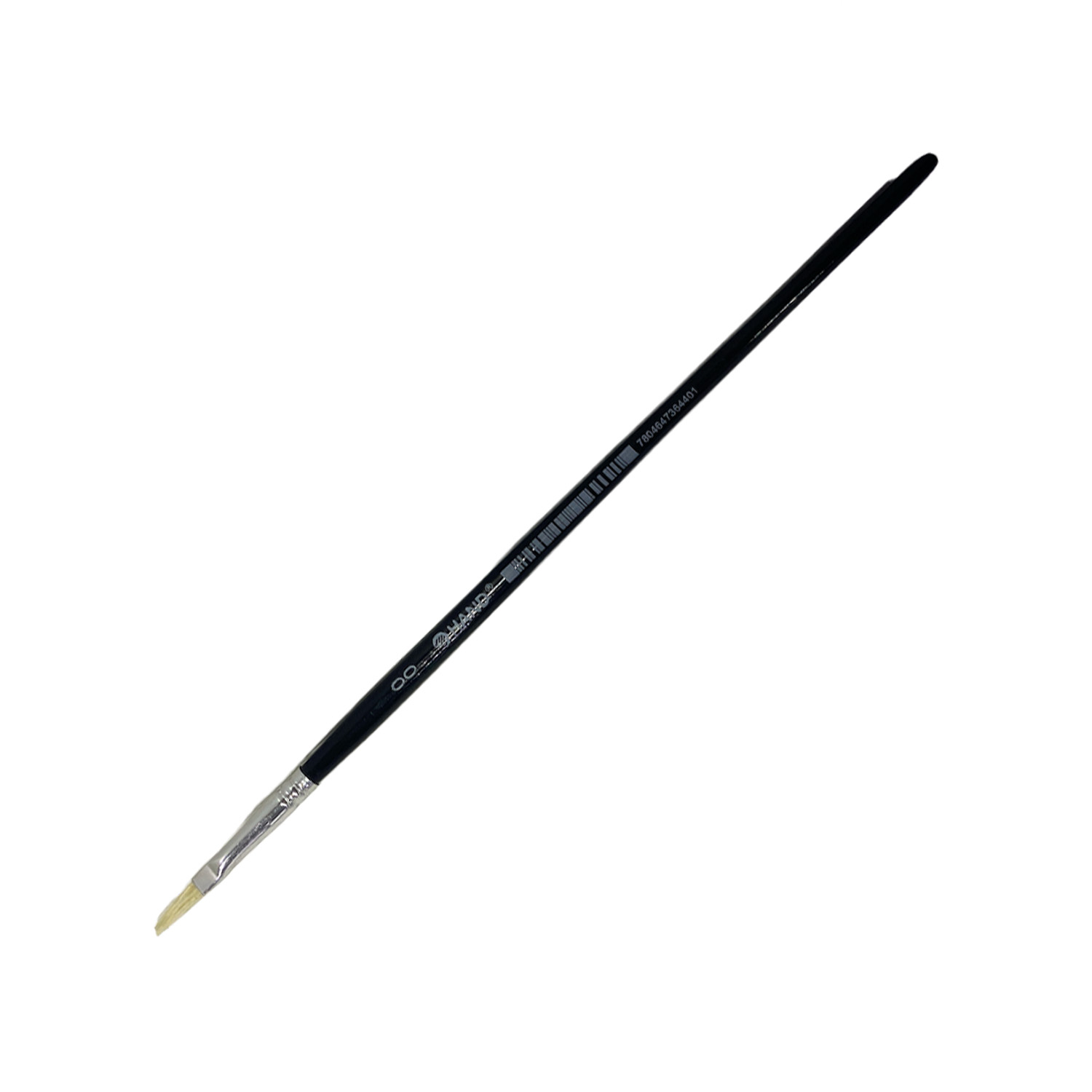 Pincel Plano Hand Pelo De Cerda