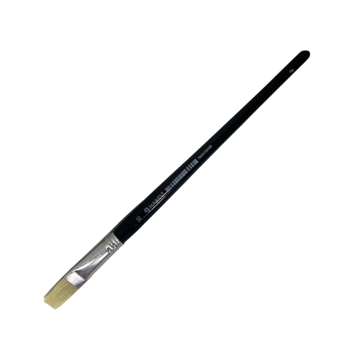 Pincel Plano Hand Pelo De Cerda