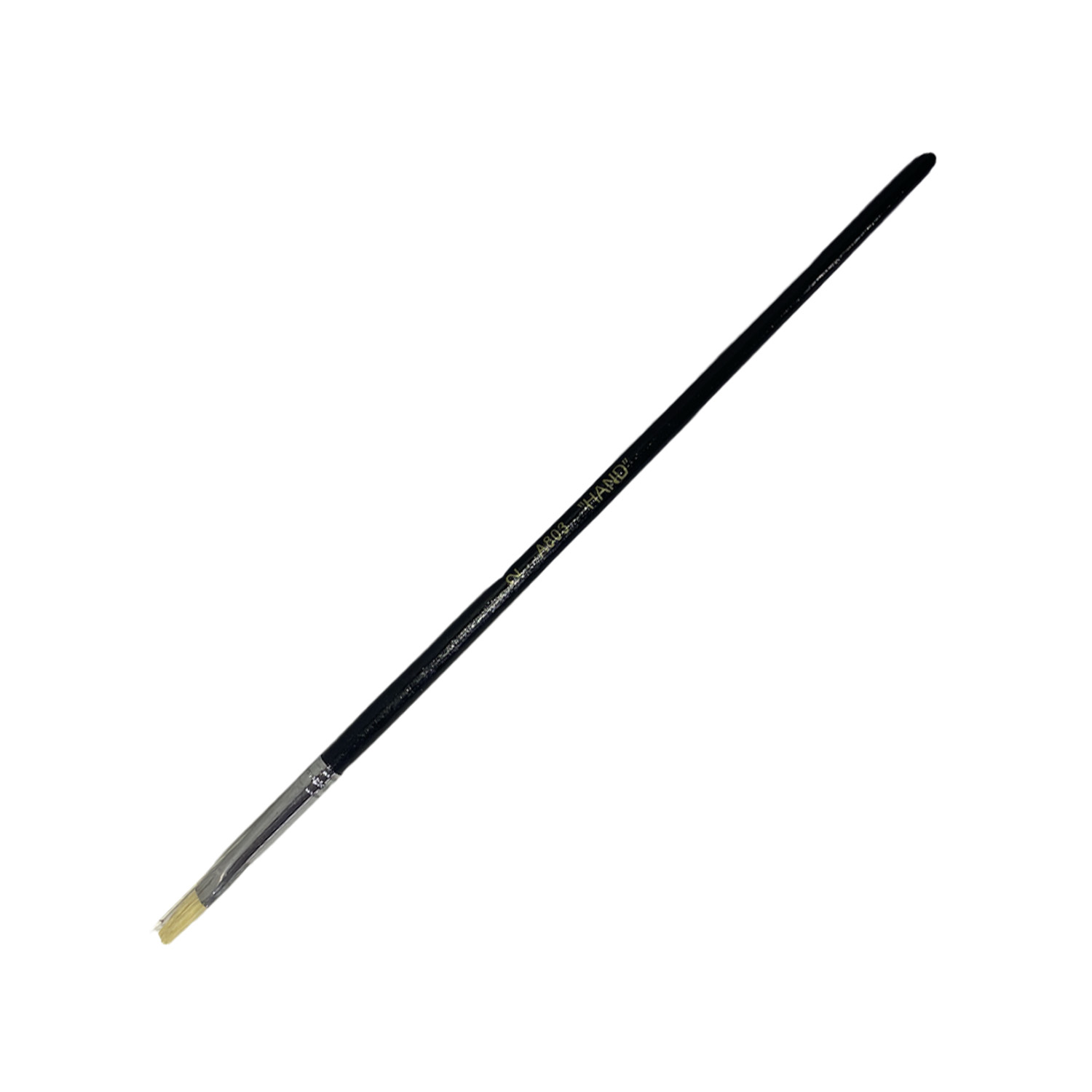 Pincel Plano Hand Pelo De Cerda