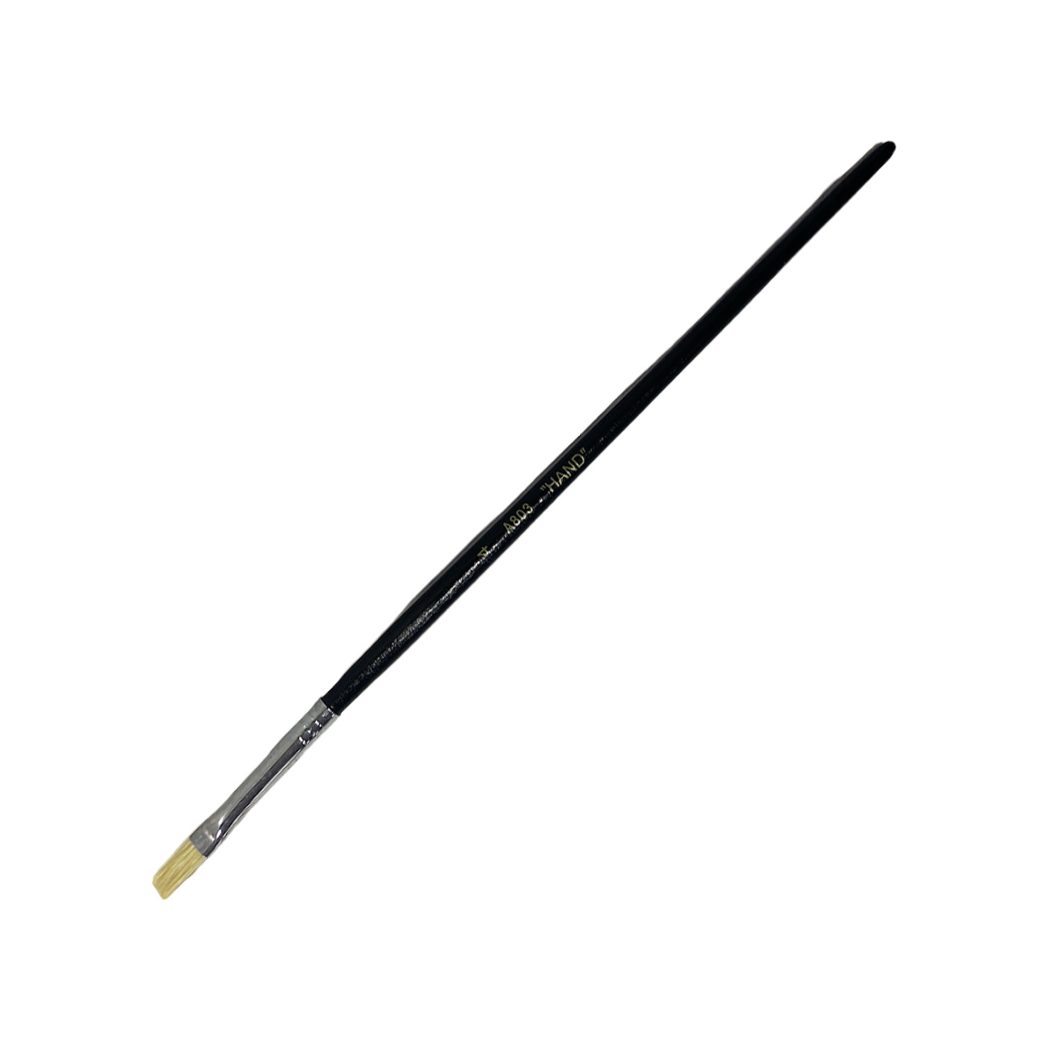 Pincel Plano Hand Pelo De Cerda