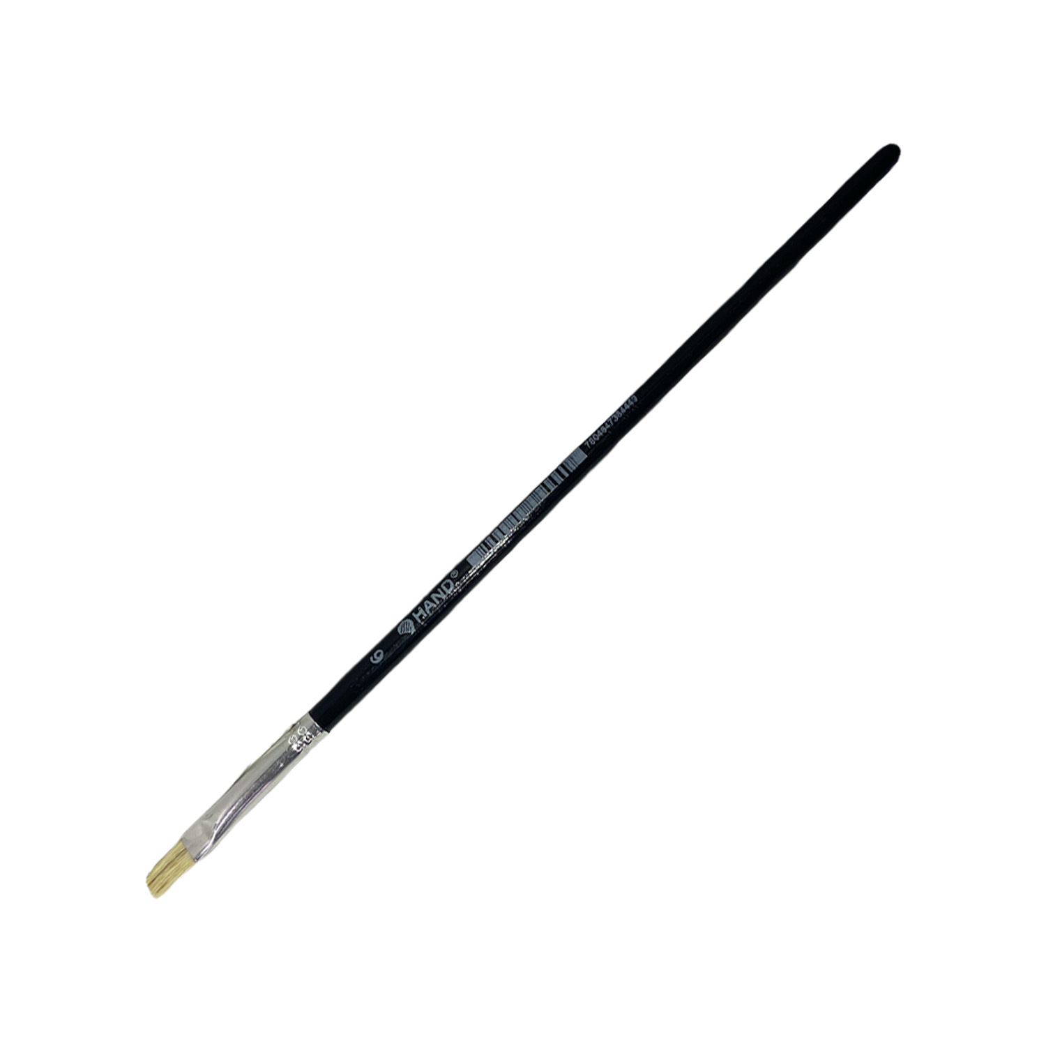 Pincel Plano Hand Pelo De Cerda