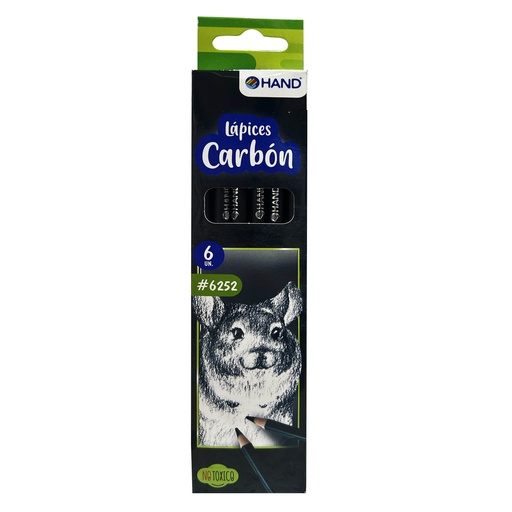 Set de lápices Carbón Soft/ Medium/ Hard (12ud)