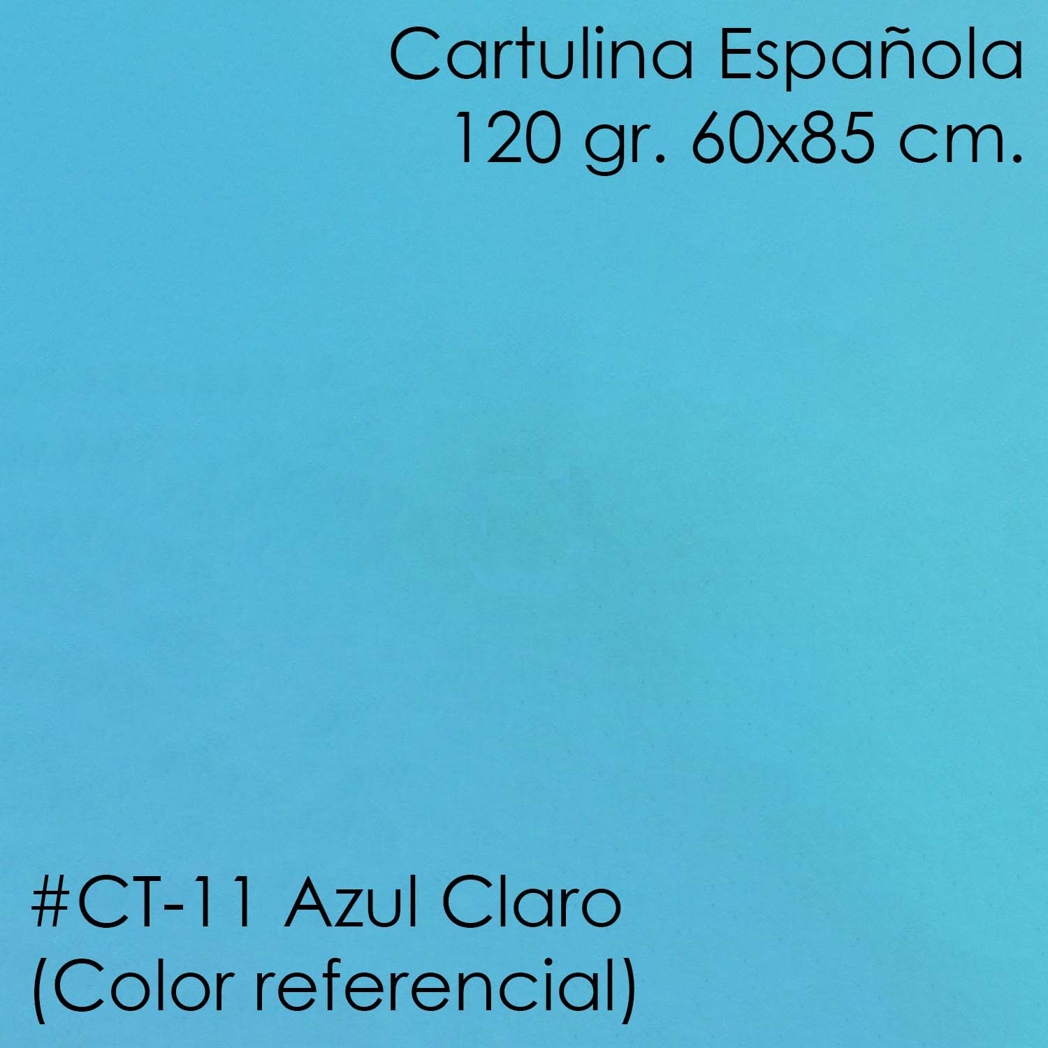 Cartulinas españolas de colores 60x85cm 120gr