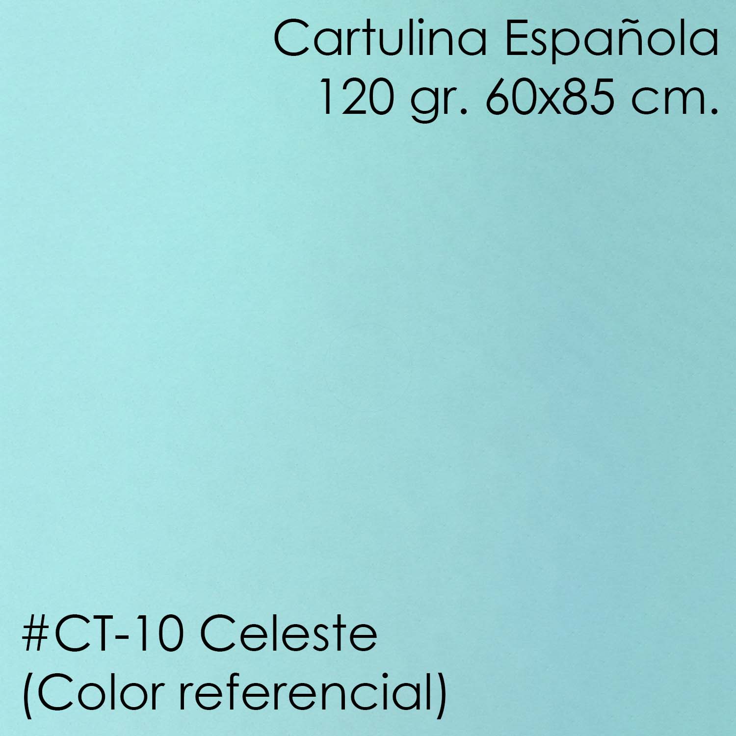 Cartulinas españolas de colores 60x85cm 120gr