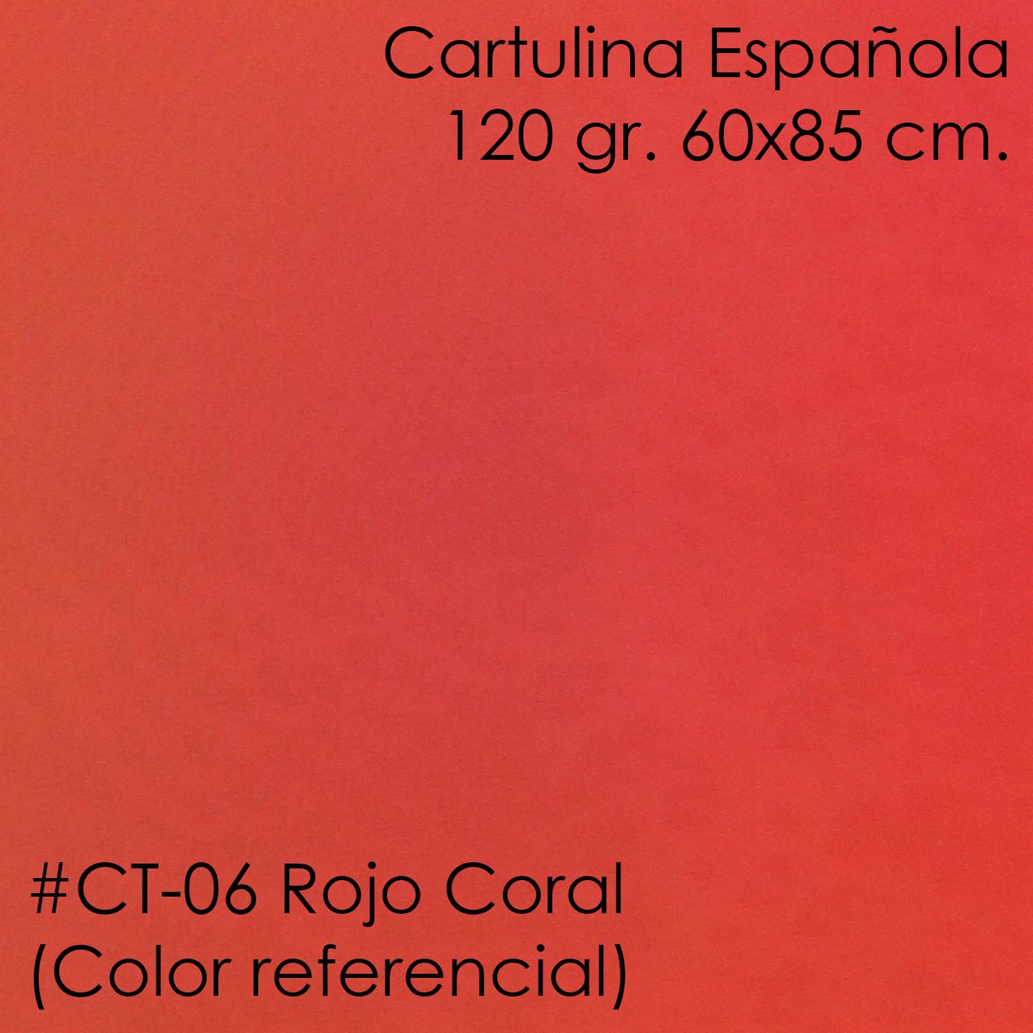 Cartulinas españolas de colores 60x85cm 120gr