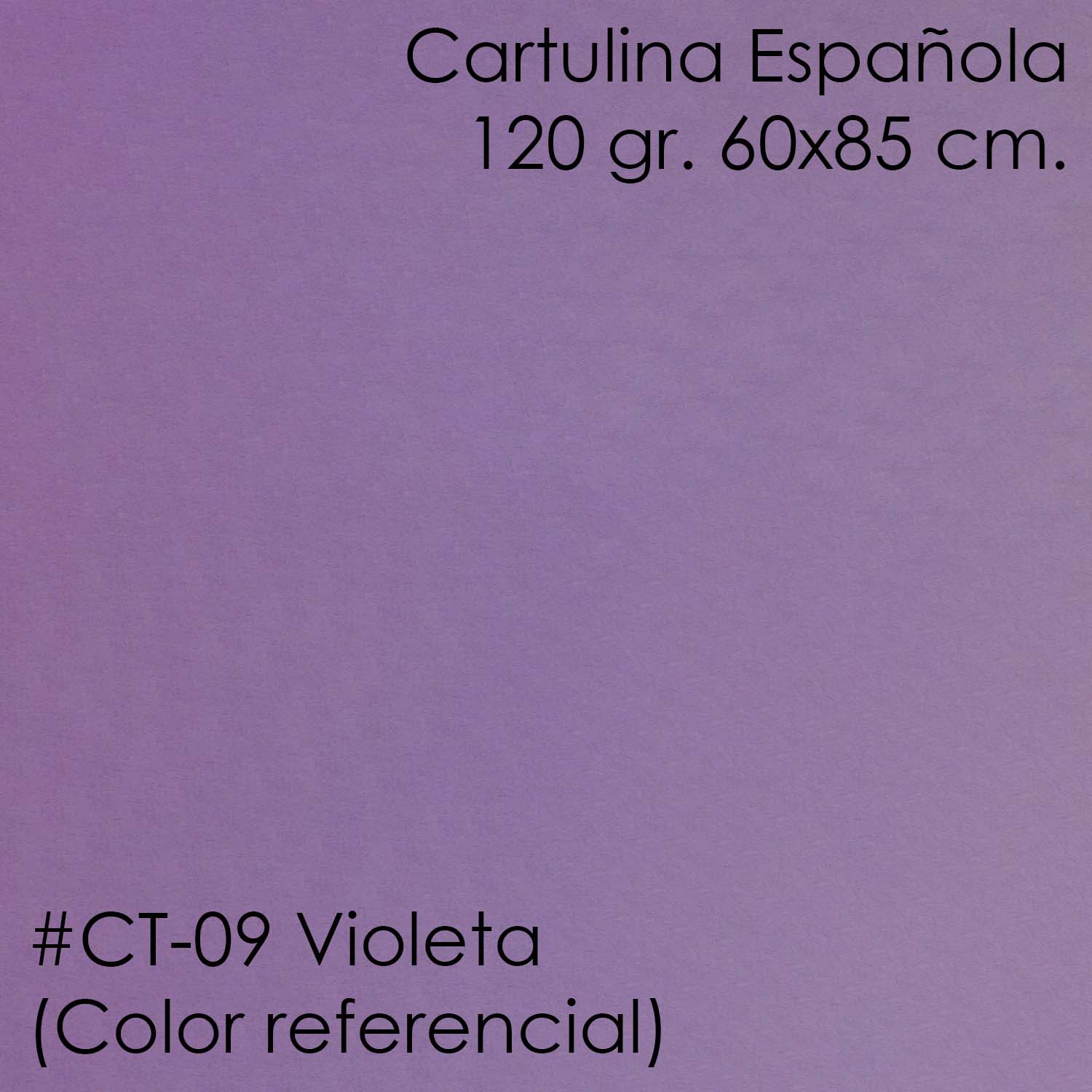 Cartulinas españolas de colores 60x85cm 120gr