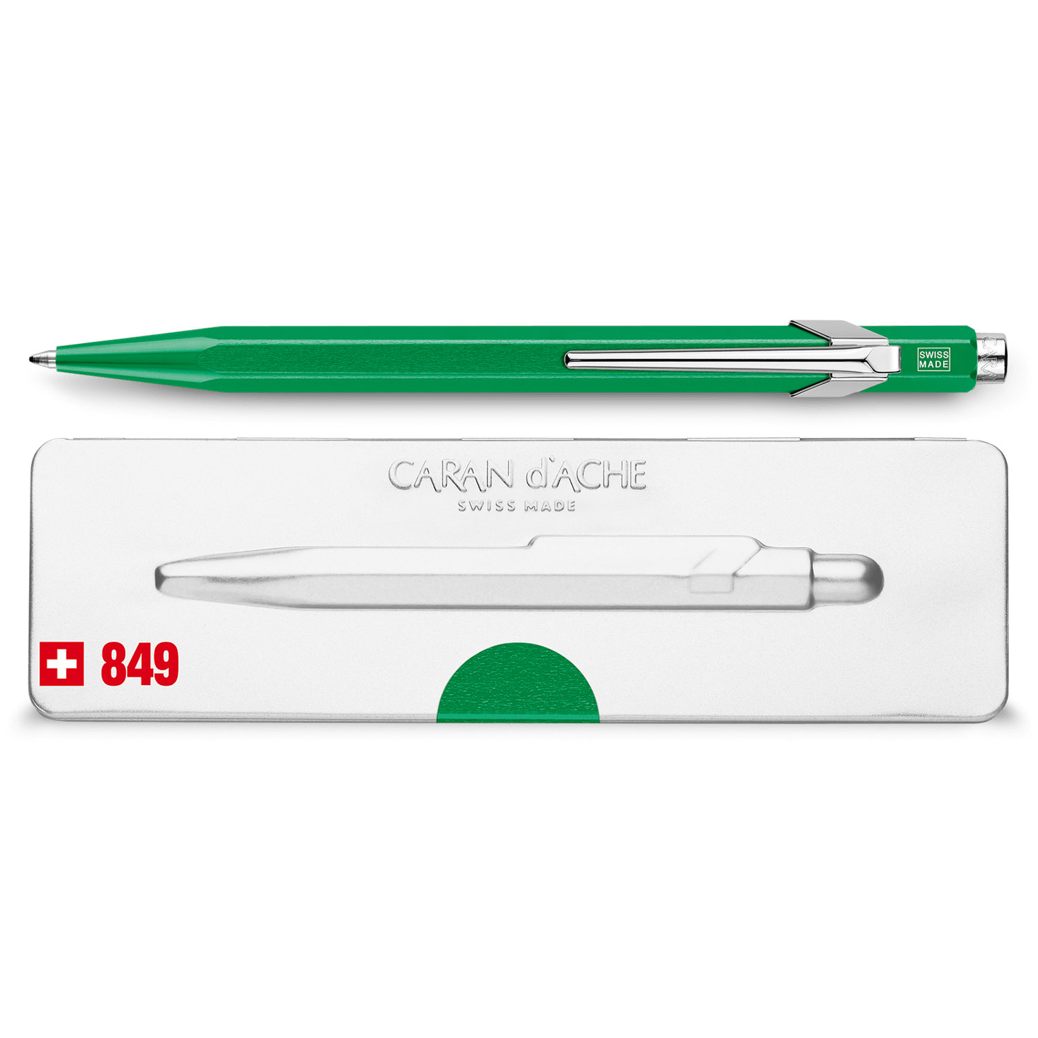 Bolígrafo metálico Caran D'Ache 849