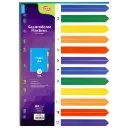 Separadores Plásticos Tamaño A4 Adix (12ud)